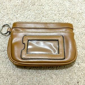 FREE WITH PURCHASE OF $40 & above NEW Brown Small ID Wallet